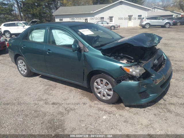 TOYOTA COROLLA 2010 1nxbu4ee8az166667