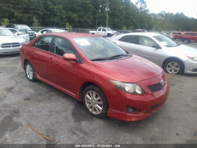 TOYOTA COROLLA 2010 1nxbu4ee8az209100