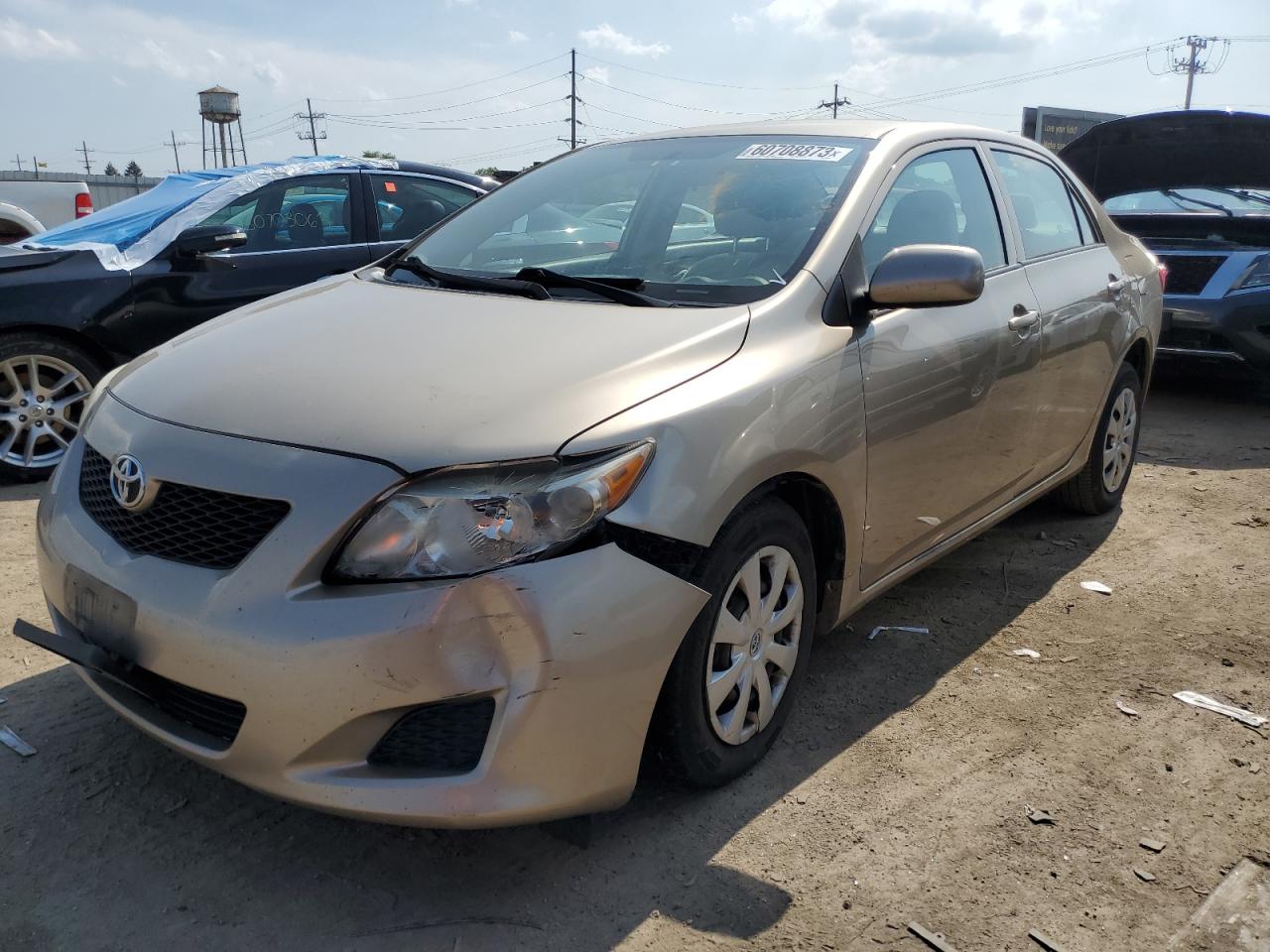 TOYOTA COROLLA 2010 1nxbu4ee8az214152