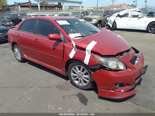 TOYOTA COROLLA 2010 1nxbu4ee8az231565