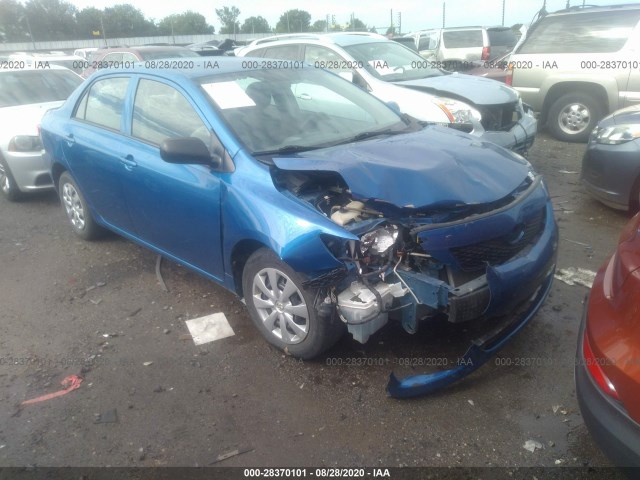 TOYOTA COROLLA 2010 1nxbu4ee8az278319