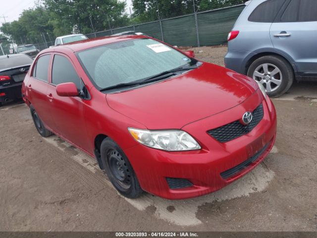 TOYOTA COROLLA 2010 1nxbu4ee8az281107