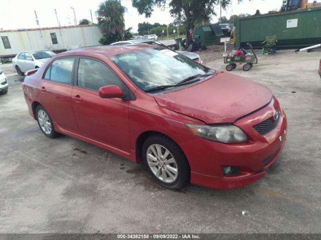 TOYOTA COROLLA 2010 1nxbu4ee8az321959