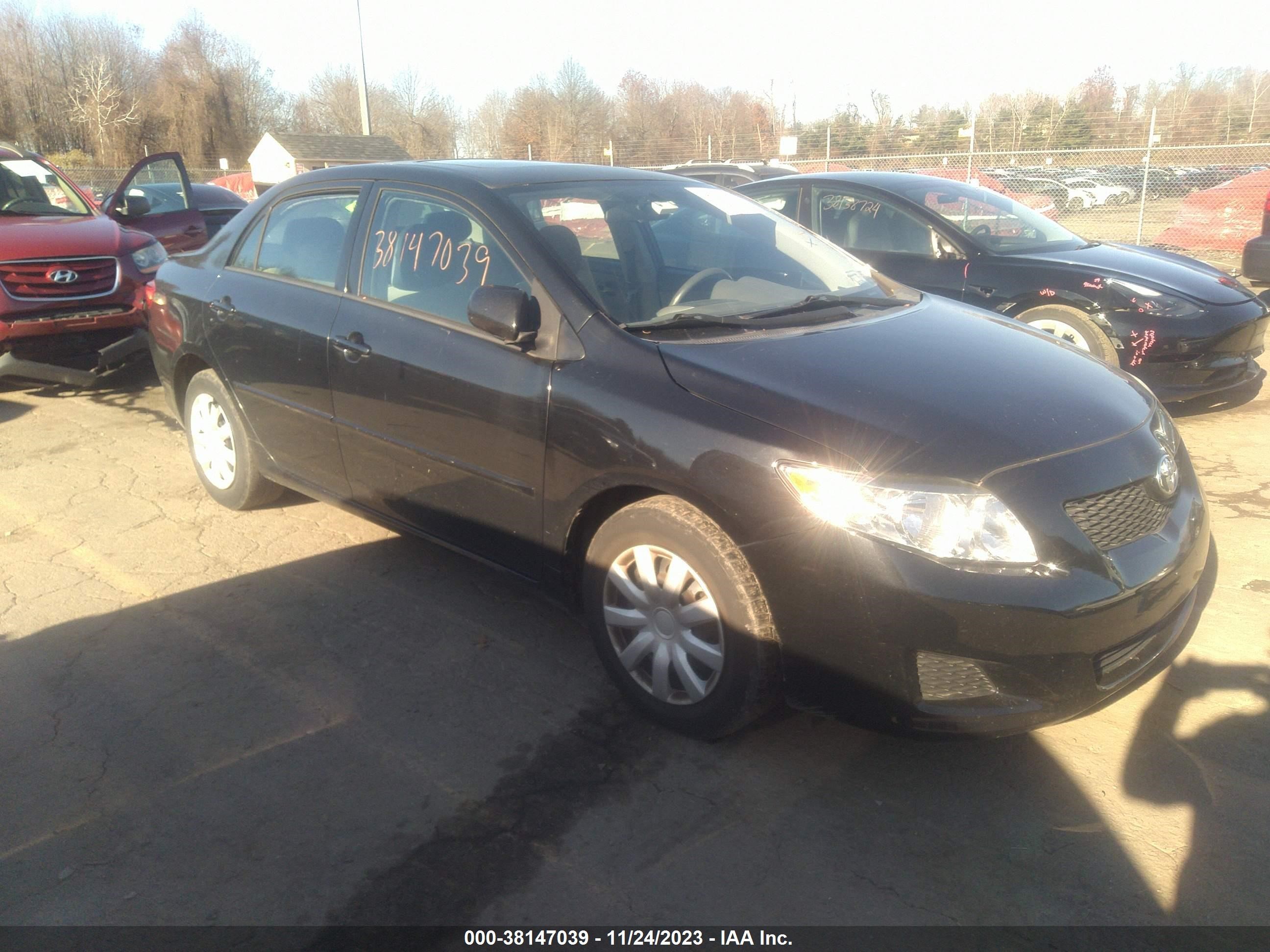 TOYOTA COROLLA 2010 1nxbu4ee8az353942