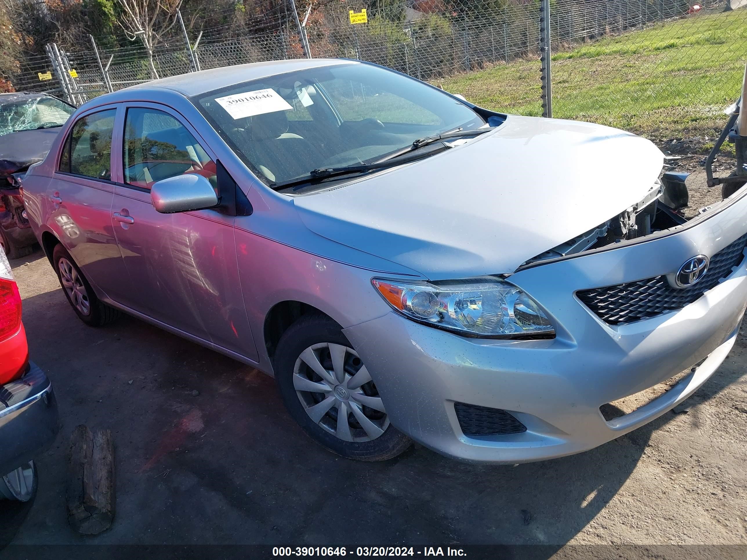 TOYOTA COROLLA 2010 1nxbu4ee8az356985