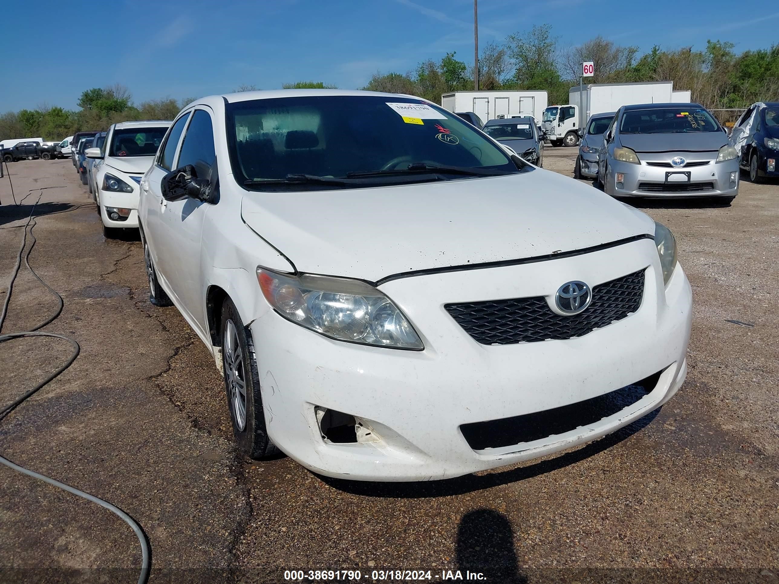 TOYOTA COROLLA 2010 1nxbu4ee9az185339