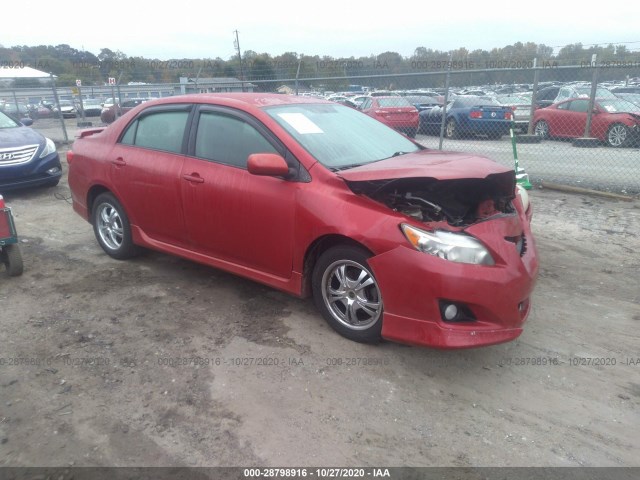 TOYOTA COROLLA 2010 1nxbu4ee9az195126