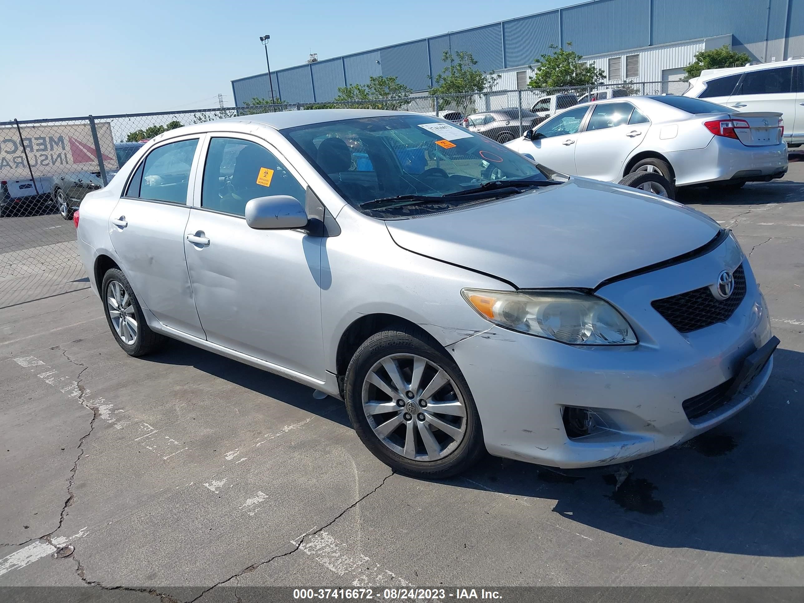 TOYOTA COROLLA 2010 1nxbu4ee9az196132