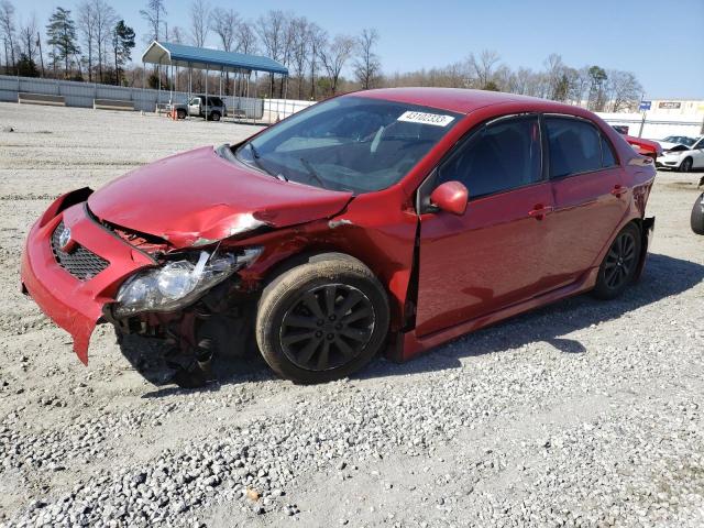 TOYOTA COROLLA BA 2010 1nxbu4ee9az227931