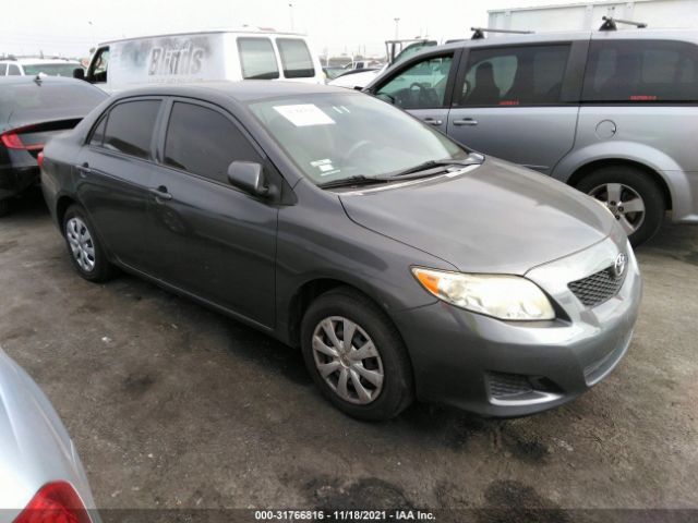 TOYOTA COROLLA 2010 1nxbu4ee9az229145