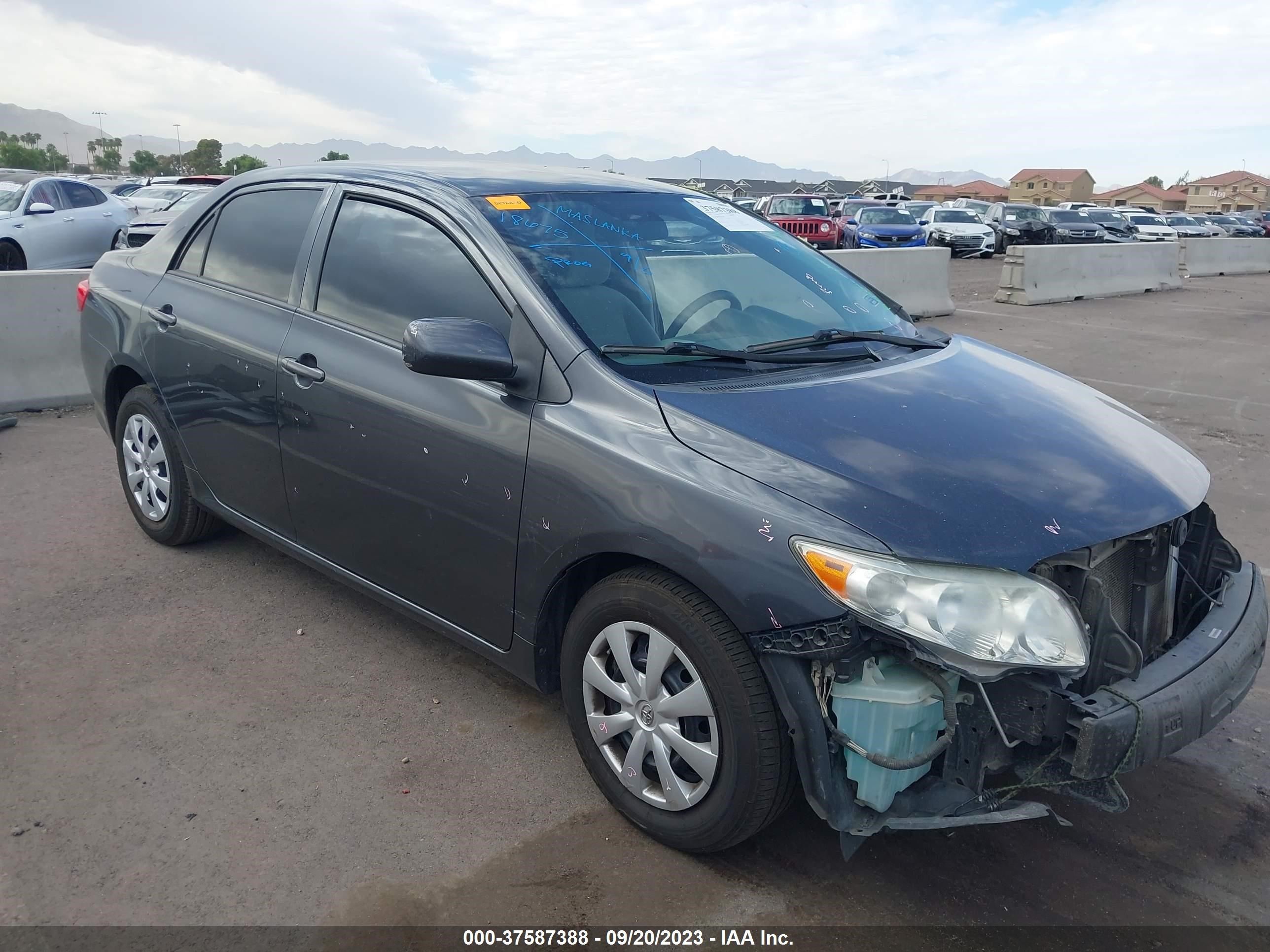 TOYOTA COROLLA 2010 1nxbu4ee9az252280