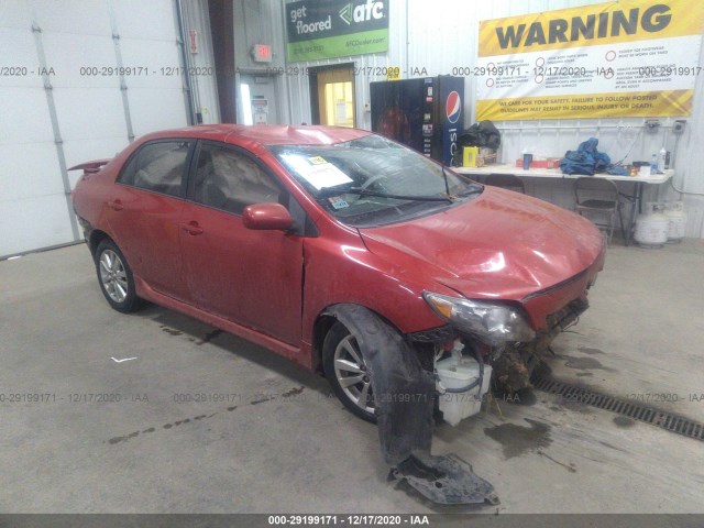 TOYOTA COROLLA 2010 1nxbu4ee9az257673