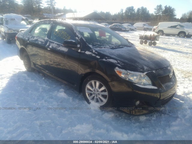 TOYOTA COROLLA 2010 1nxbu4ee9az278829