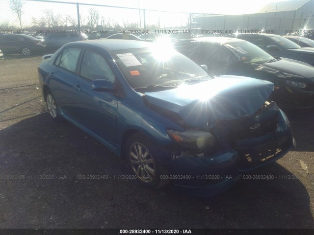 TOYOTA COROLLA 2010 1nxbu4ee9az278927