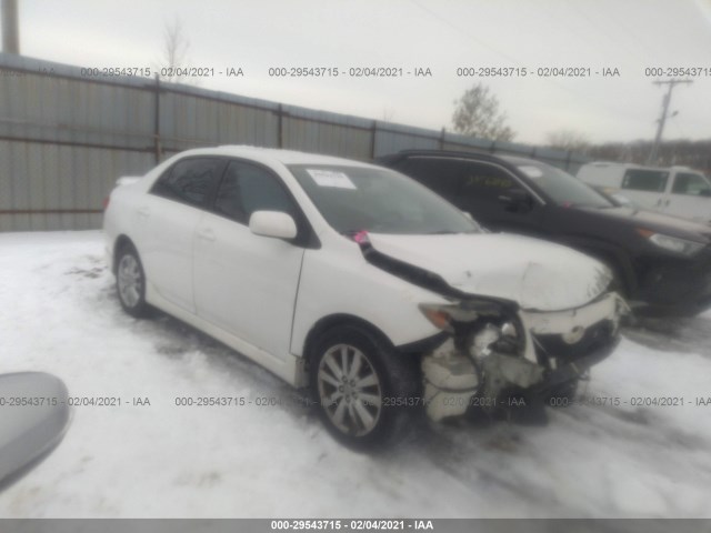 TOYOTA COROLLA 2010 1nxbu4ee9az280435