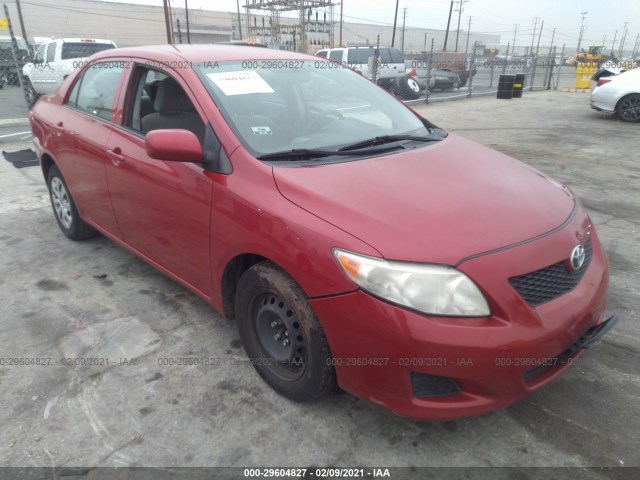 TOYOTA COROLLA 2010 1nxbu4ee9az281214