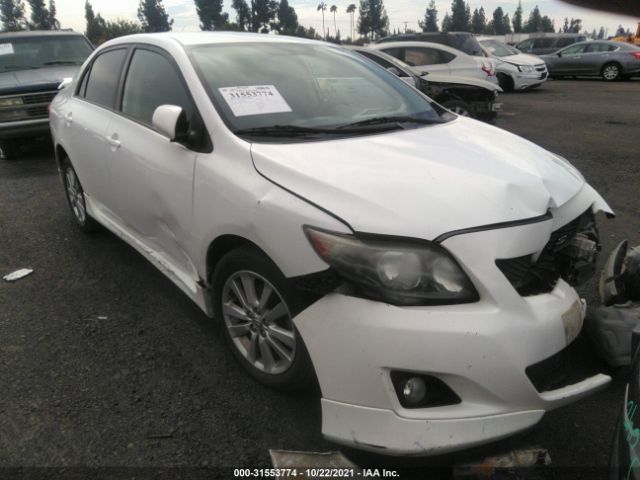 TOYOTA COROLLA 2010 1nxbu4ee9az283691