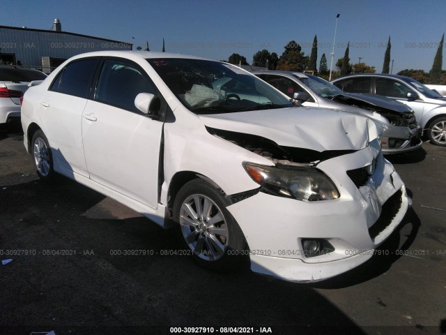 TOYOTA COROLLA 2010 1nxbu4ee9az300098