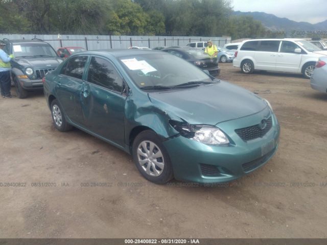 TOYOTA COROLLA 2010 1nxbu4ee9az309237