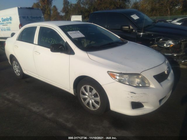 TOYOTA COROLLA 2010 1nxbu4ee9az309674