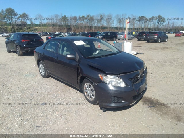 TOYOTA COROLLA 2010 1nxbu4ee9az314549