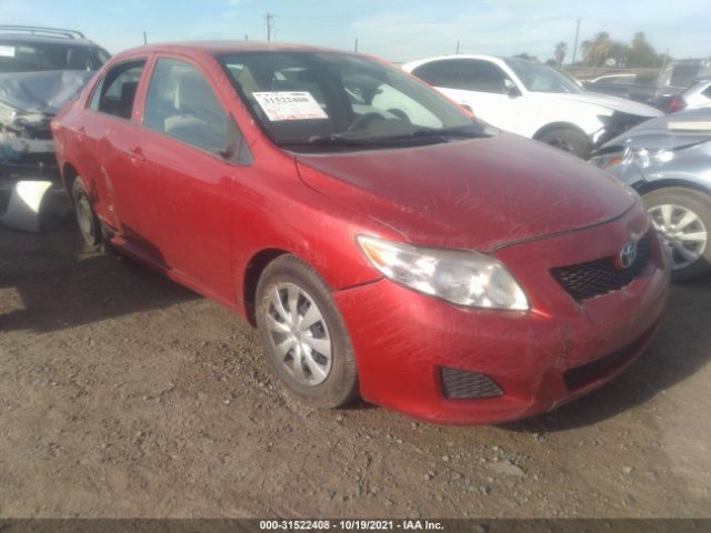 TOYOTA COROLLA 2010 1nxbu4ee9az318200