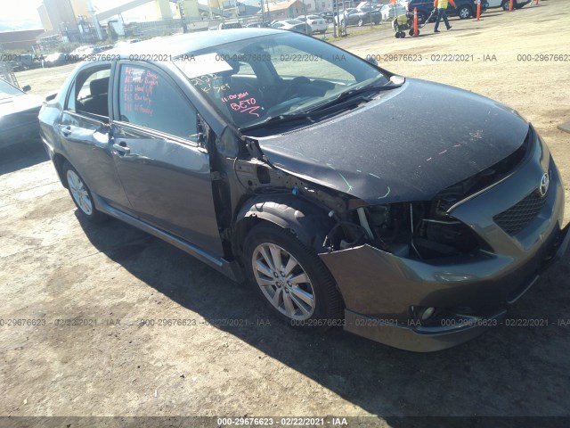 TOYOTA COROLLA 2010 1nxbu4ee9az320898