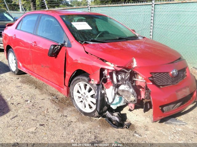 TOYOTA COROLLA 2010 1nxbu4ee9az322991