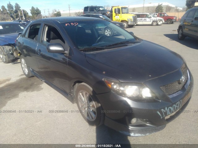 TOYOTA COROLLA 2010 1nxbu4ee9az343288