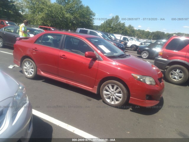 TOYOTA COROLLA 2010 1nxbu4ee9az343937