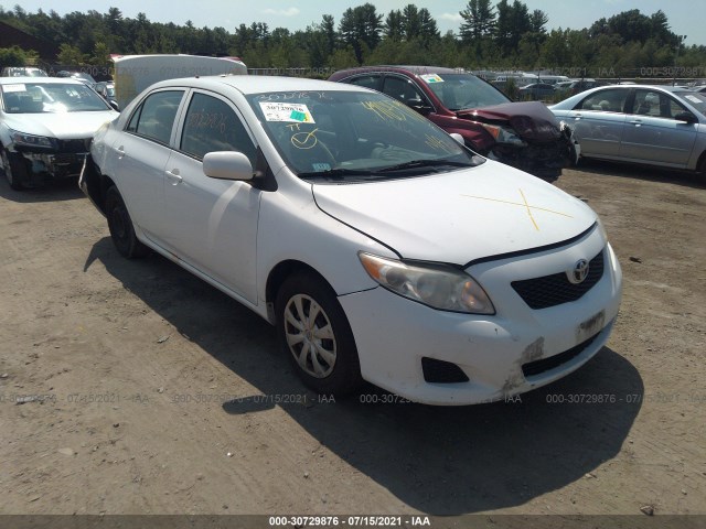 TOYOTA COROLLA 2010 1nxbu4ee9az349947