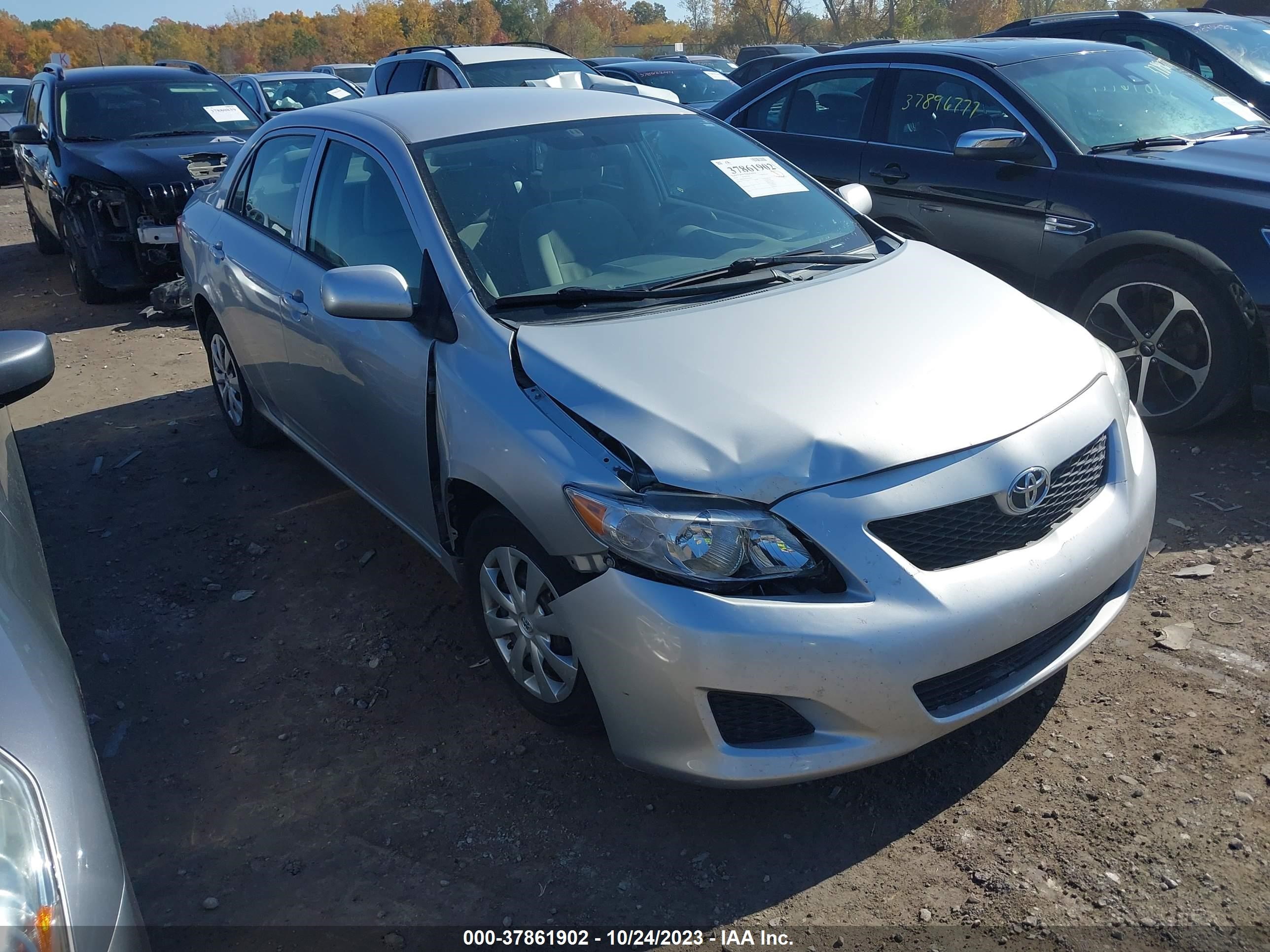 TOYOTA COROLLA 2010 1nxbu4ee9az378025