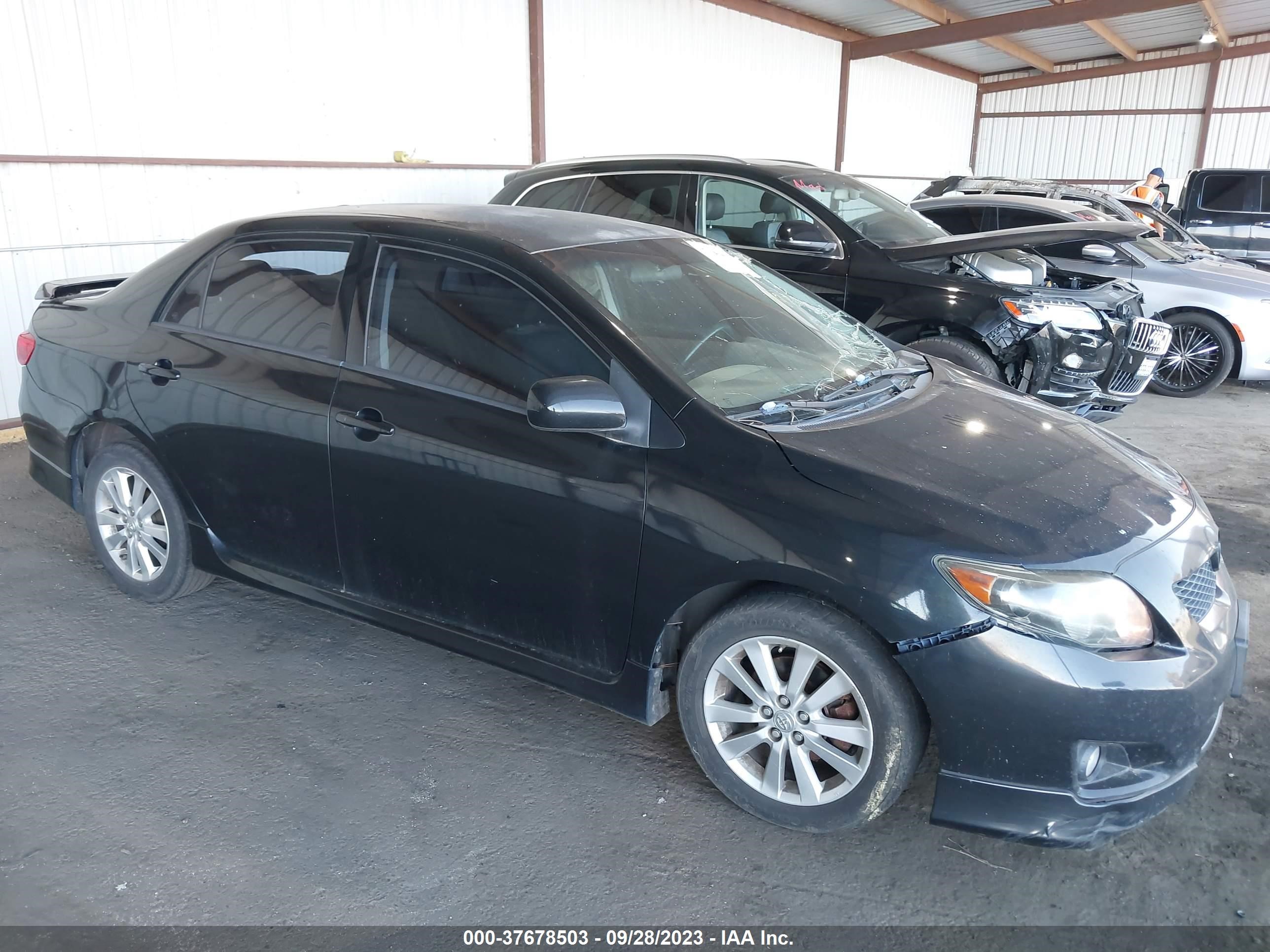 TOYOTA COROLLA 2010 1nxbu4eexaz183180