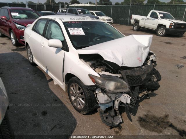 TOYOTA COROLLA 2010 1nxbu4eexaz312342