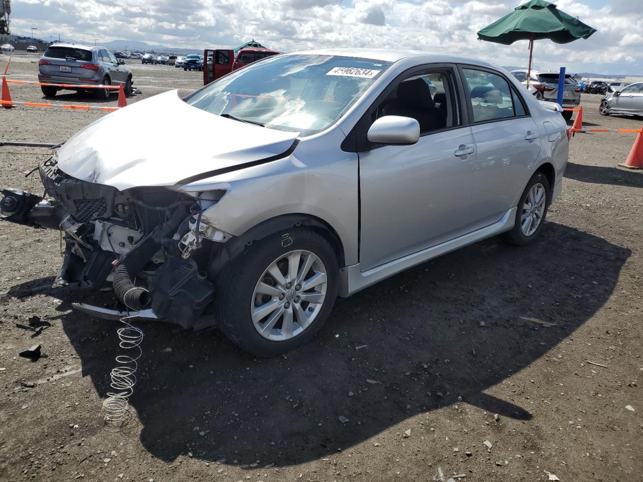 TOYOTA COROLLA 2010 1nxbu4eexaz323857