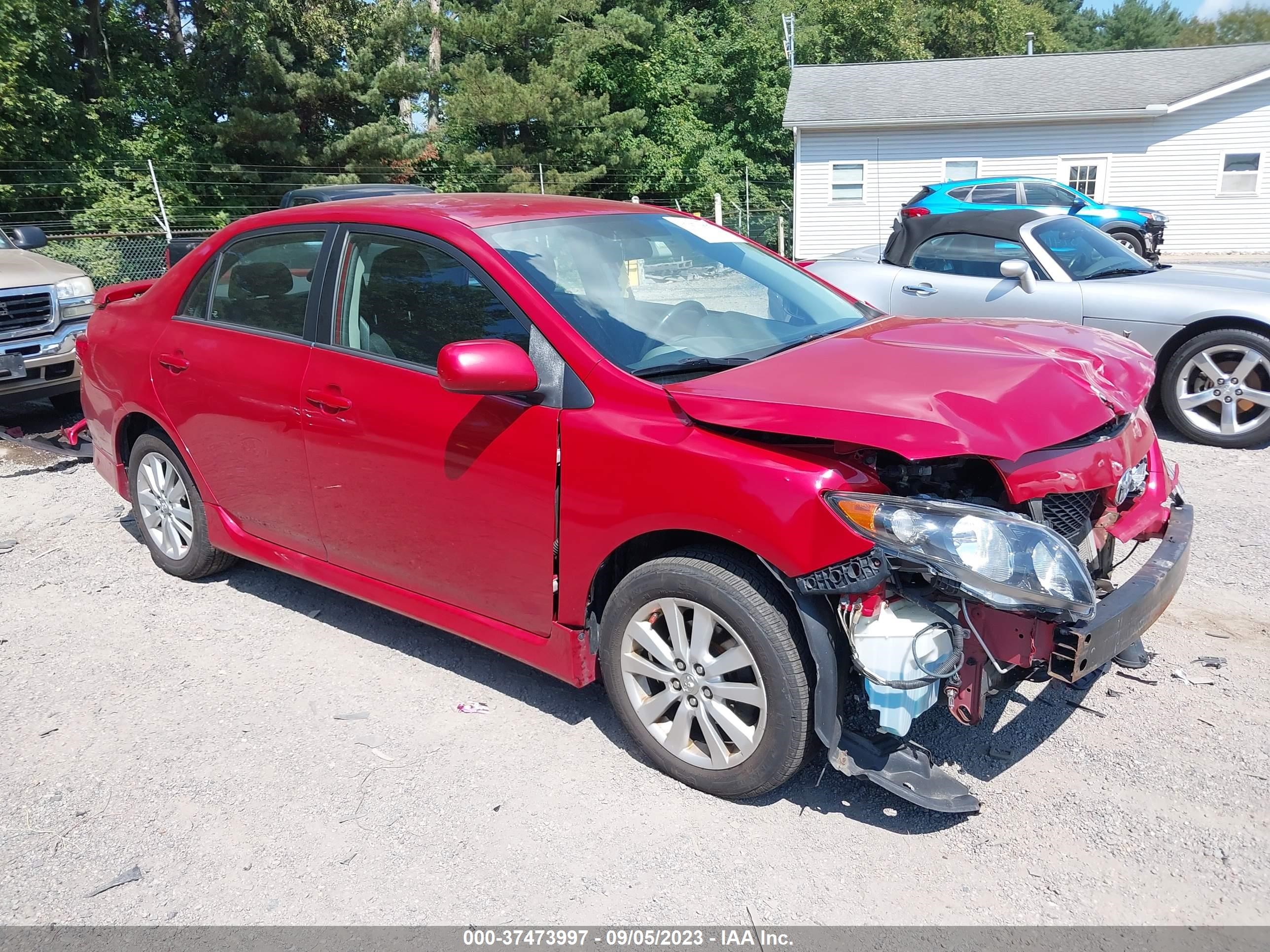 TOYOTA COROLLA 2010 1nxbu4eexaz335734