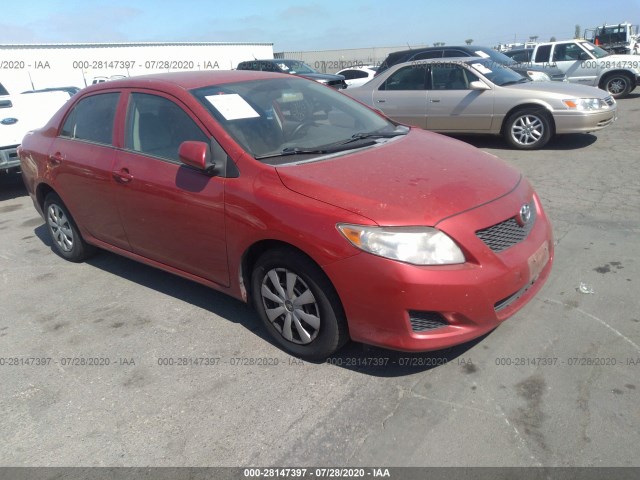 TOYOTA COROLLA 2010 1nxbu4eexaz385386