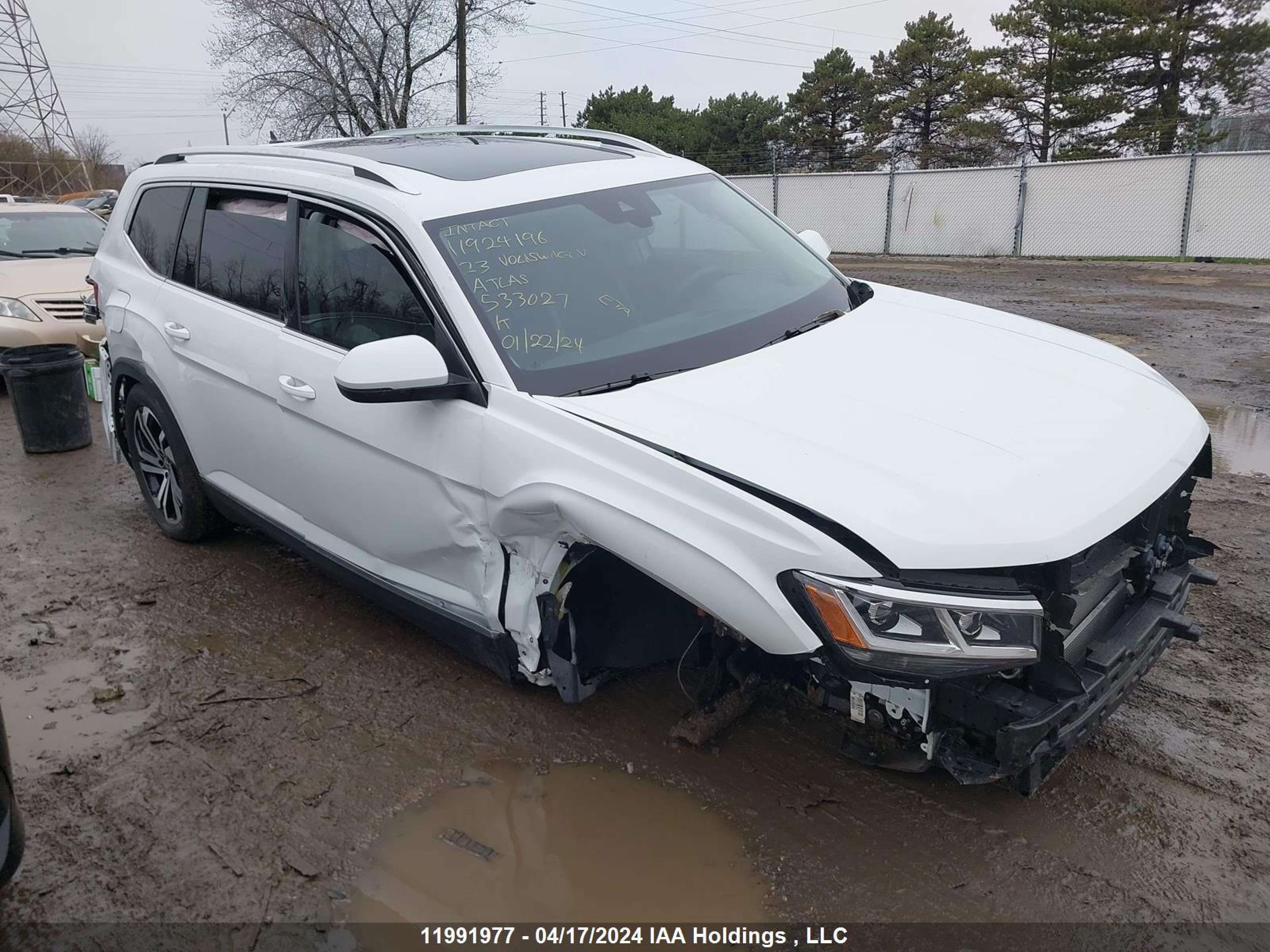 VOLKSWAGEN ATLAS 2023 1v2br2ca1pc533027