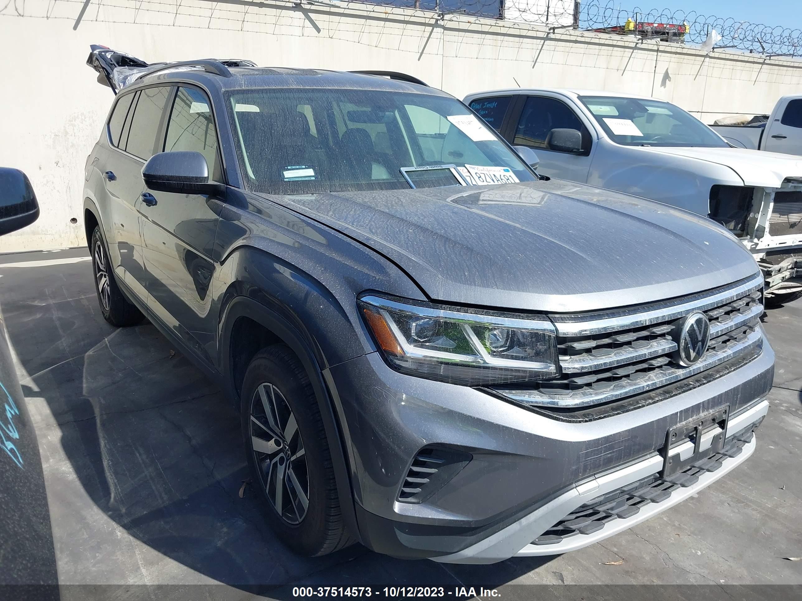 VOLKSWAGEN ATLAS 2022 1v2dp2ca7nc518138