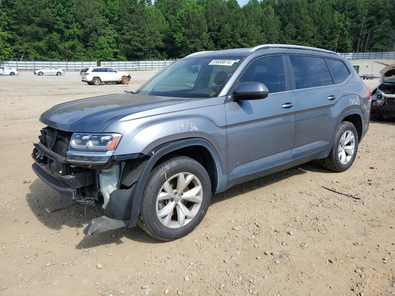 VOLKSWAGEN ATLAS 2019 1v2dr2ca6kc608760