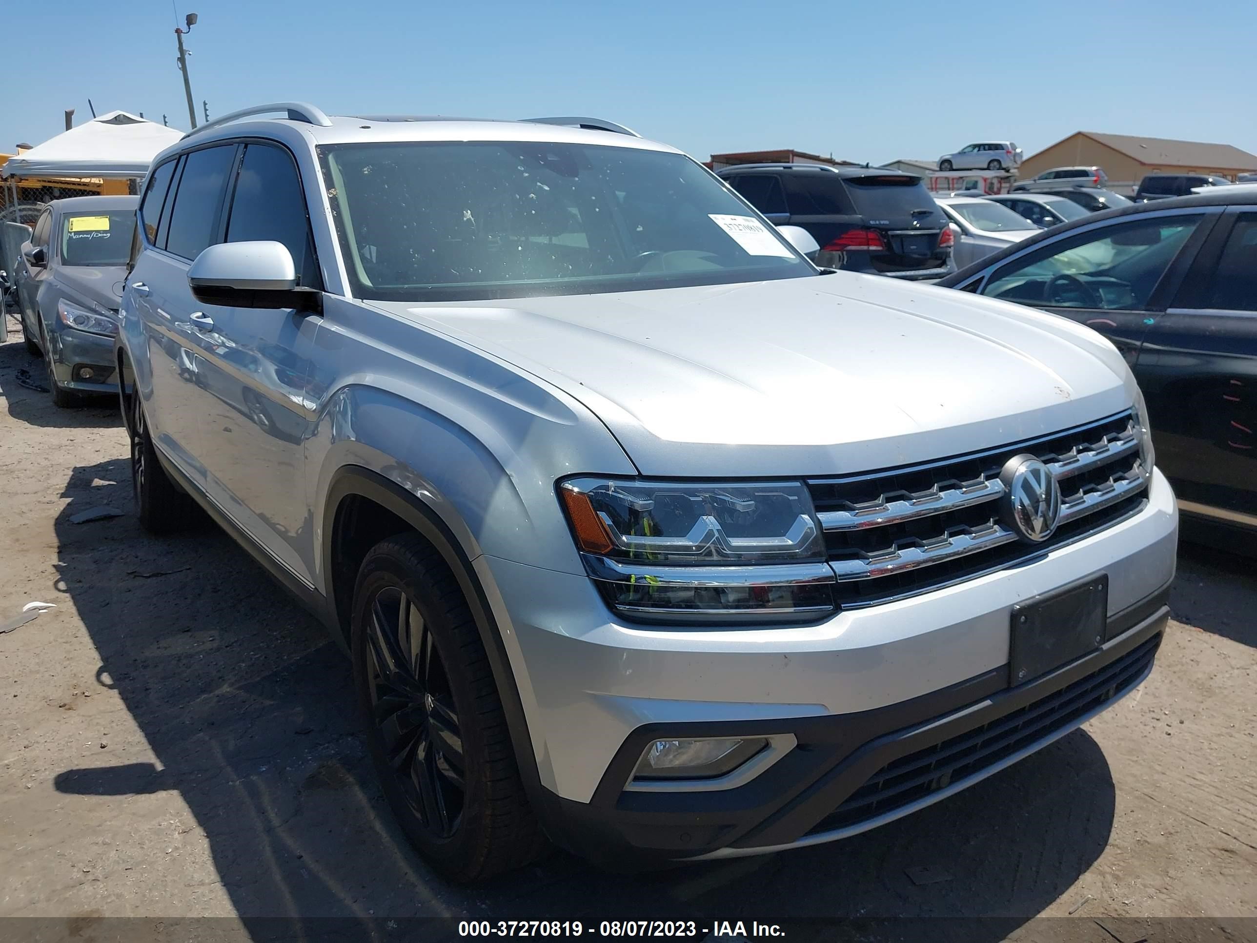 VOLKSWAGEN ATLAS 2018 1v2ep2ca1jc597790