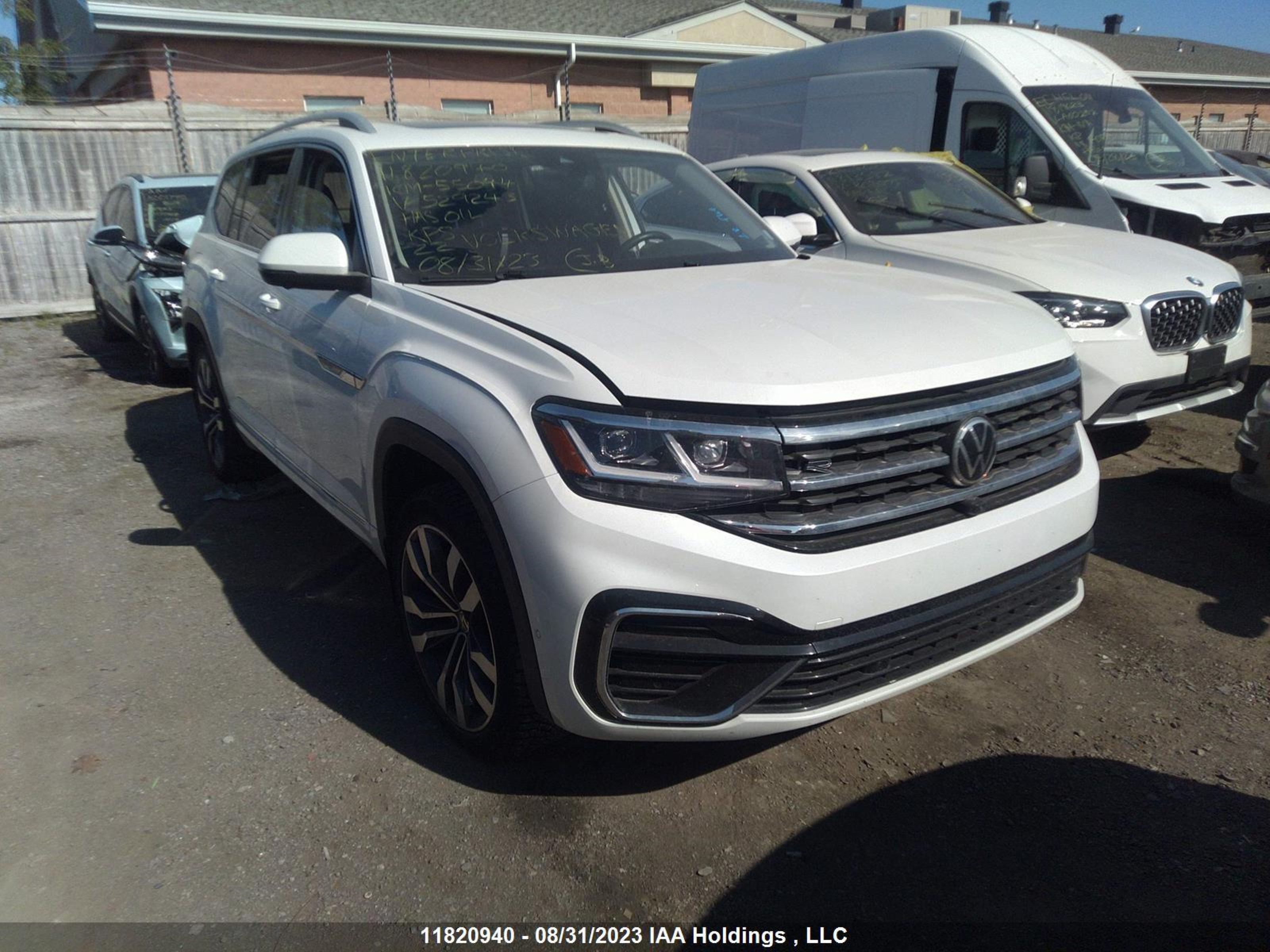 VOLKSWAGEN ATLAS 2022 1v2fr2ca0nc529243