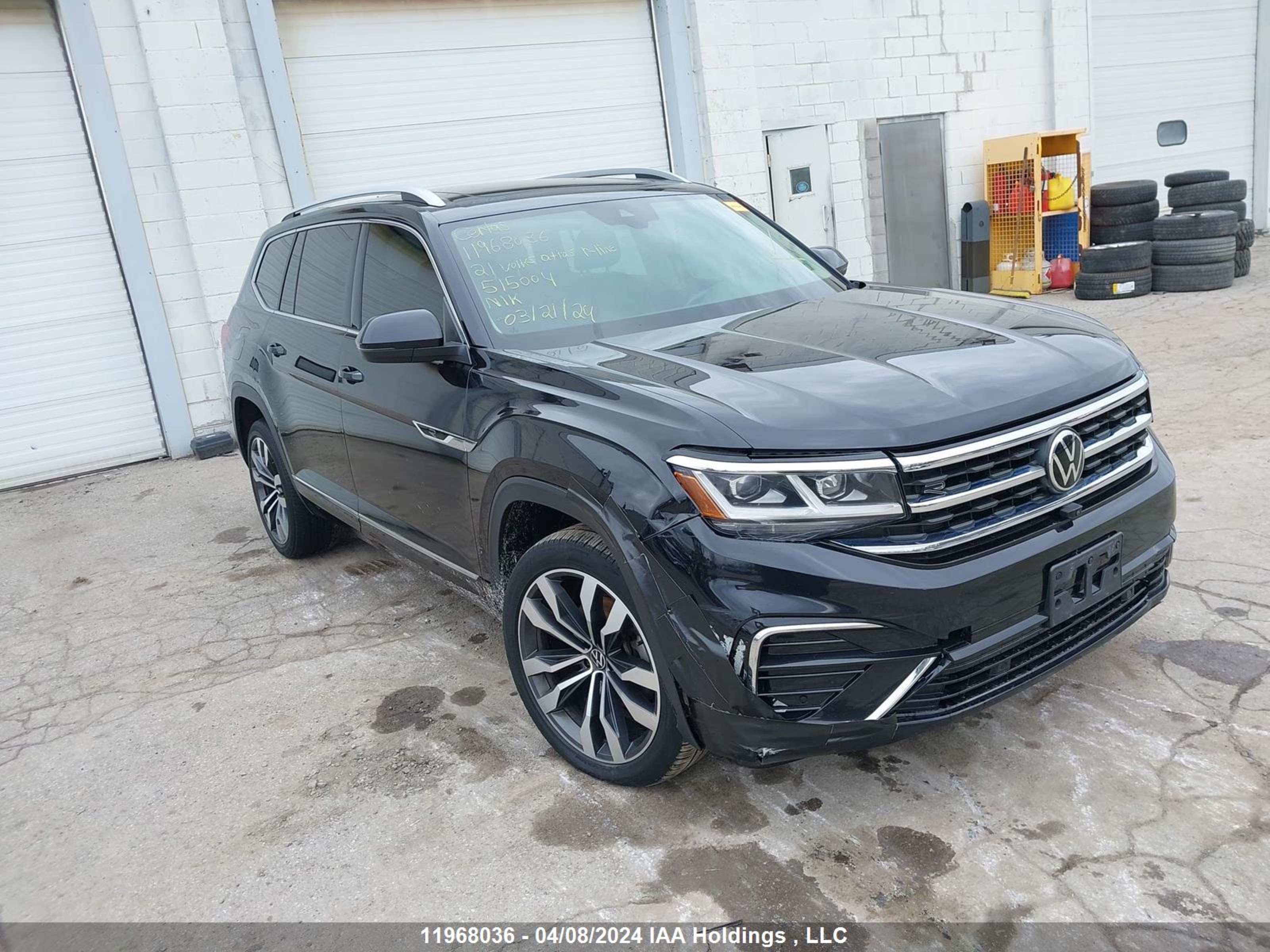 VOLKSWAGEN ATLAS 2021 1v2fr2ca2mc515004