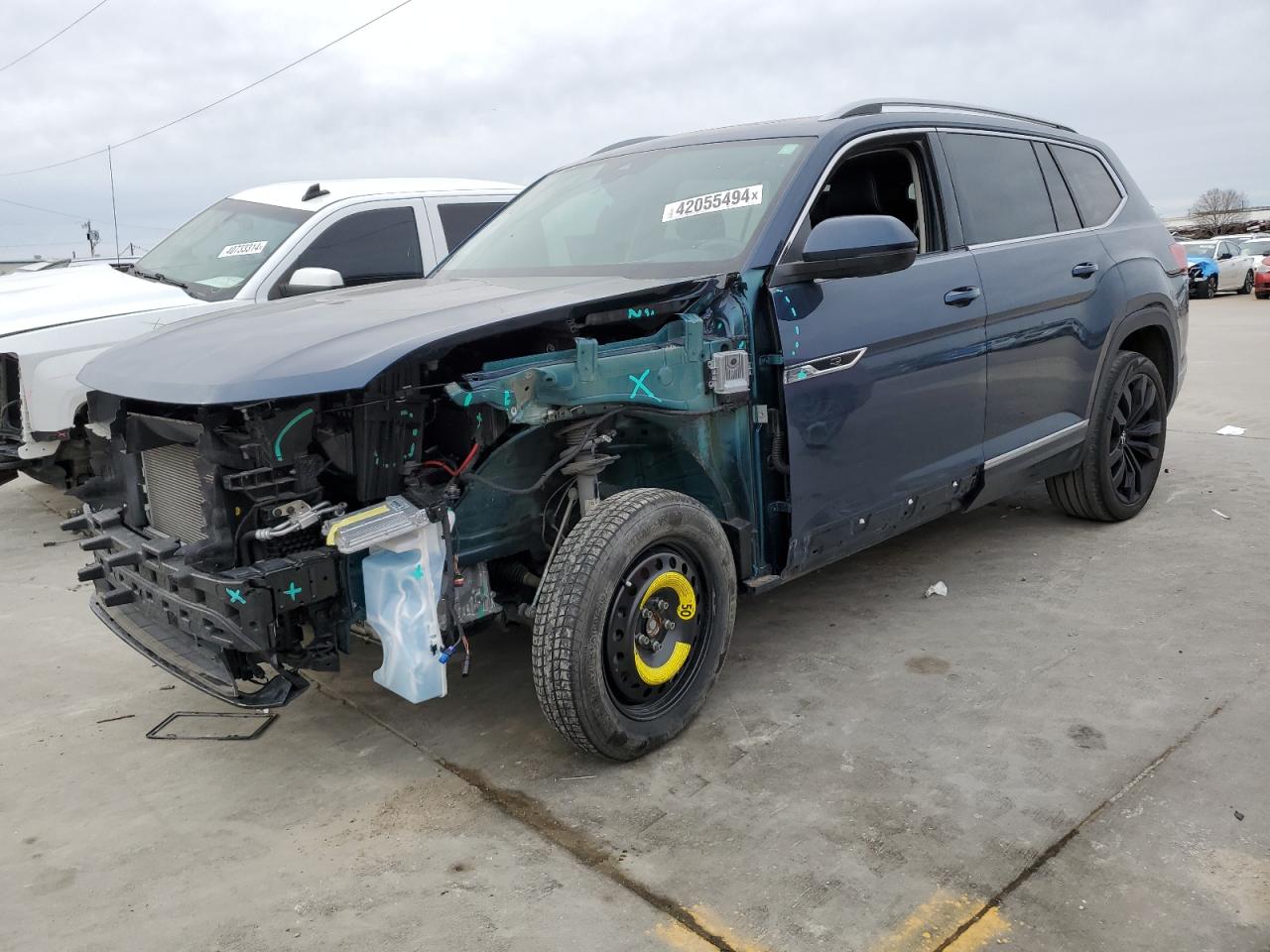 VOLKSWAGEN ATLAS 2021 1v2fr2ca7mc537189