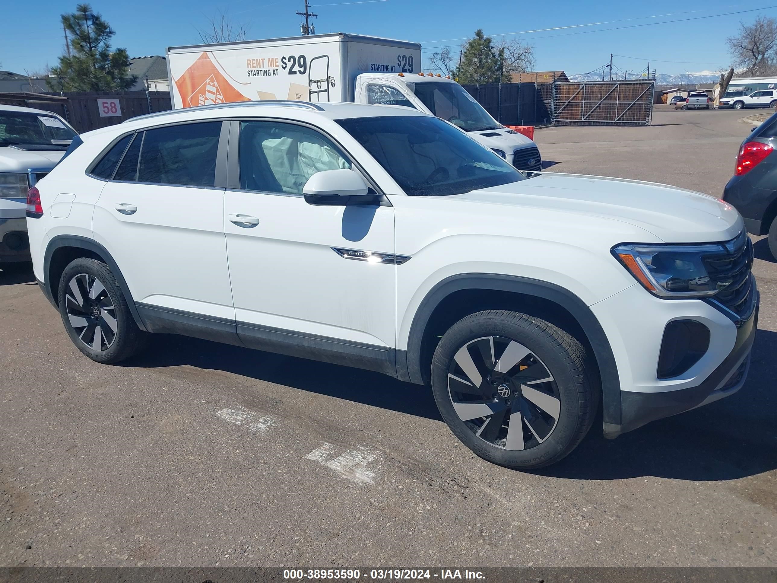 VOLKSWAGEN ATLAS CROSS SPORT 2024 1v2he2ca0rc215957