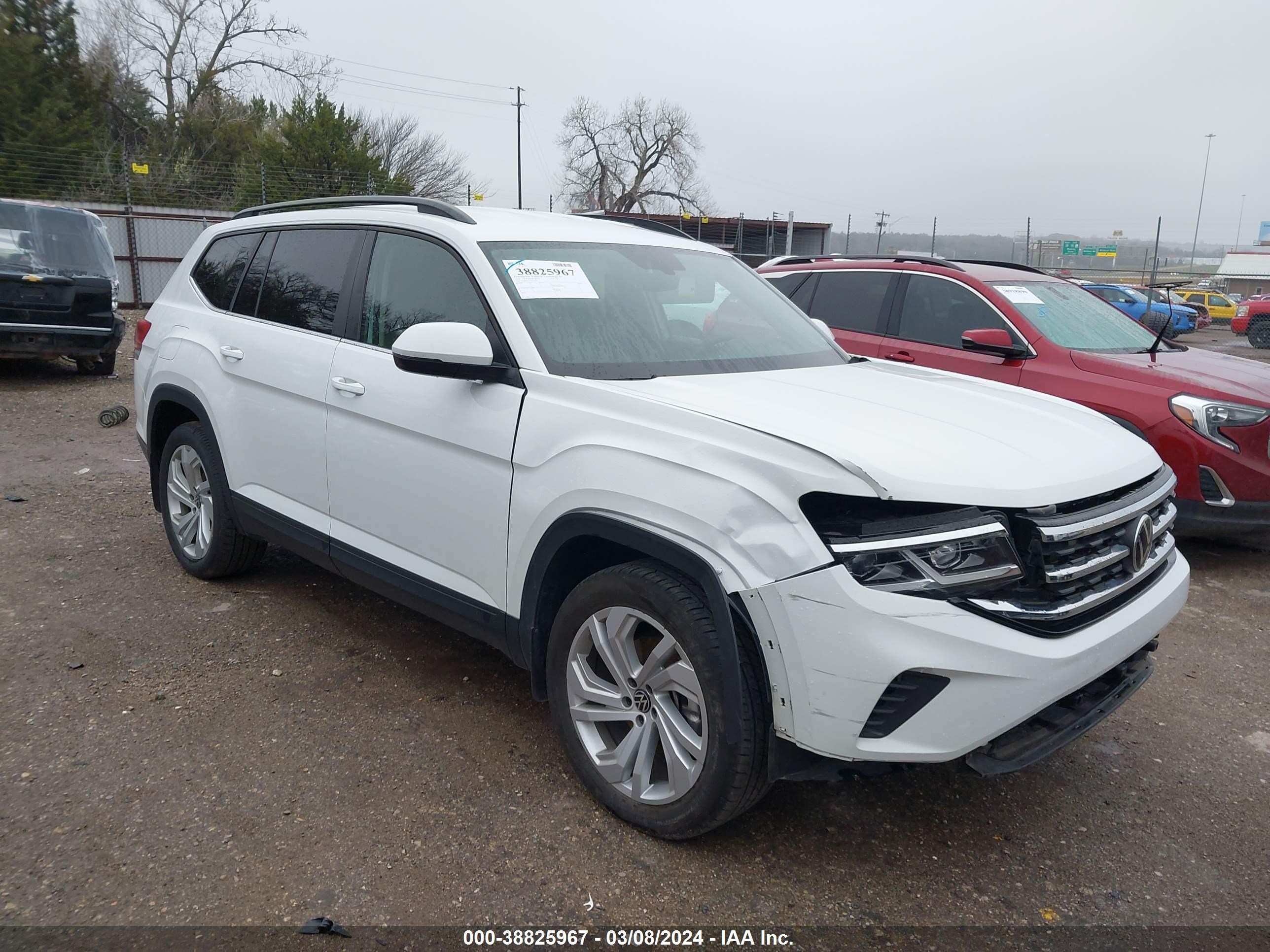 VOLKSWAGEN ATLAS 2022 1v2hp2ca3nc545077