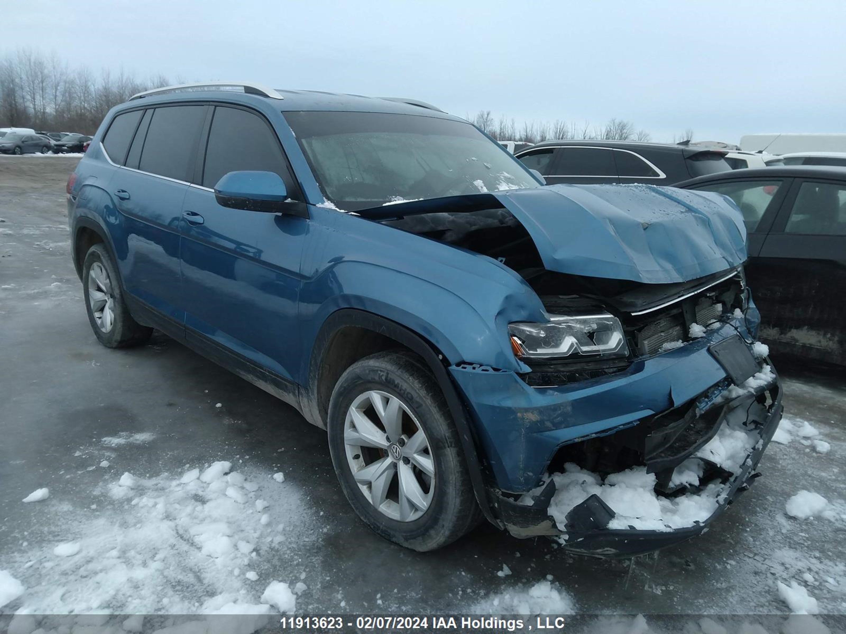 VOLKSWAGEN ATLAS 2019 1v2hr2ca0kc520627