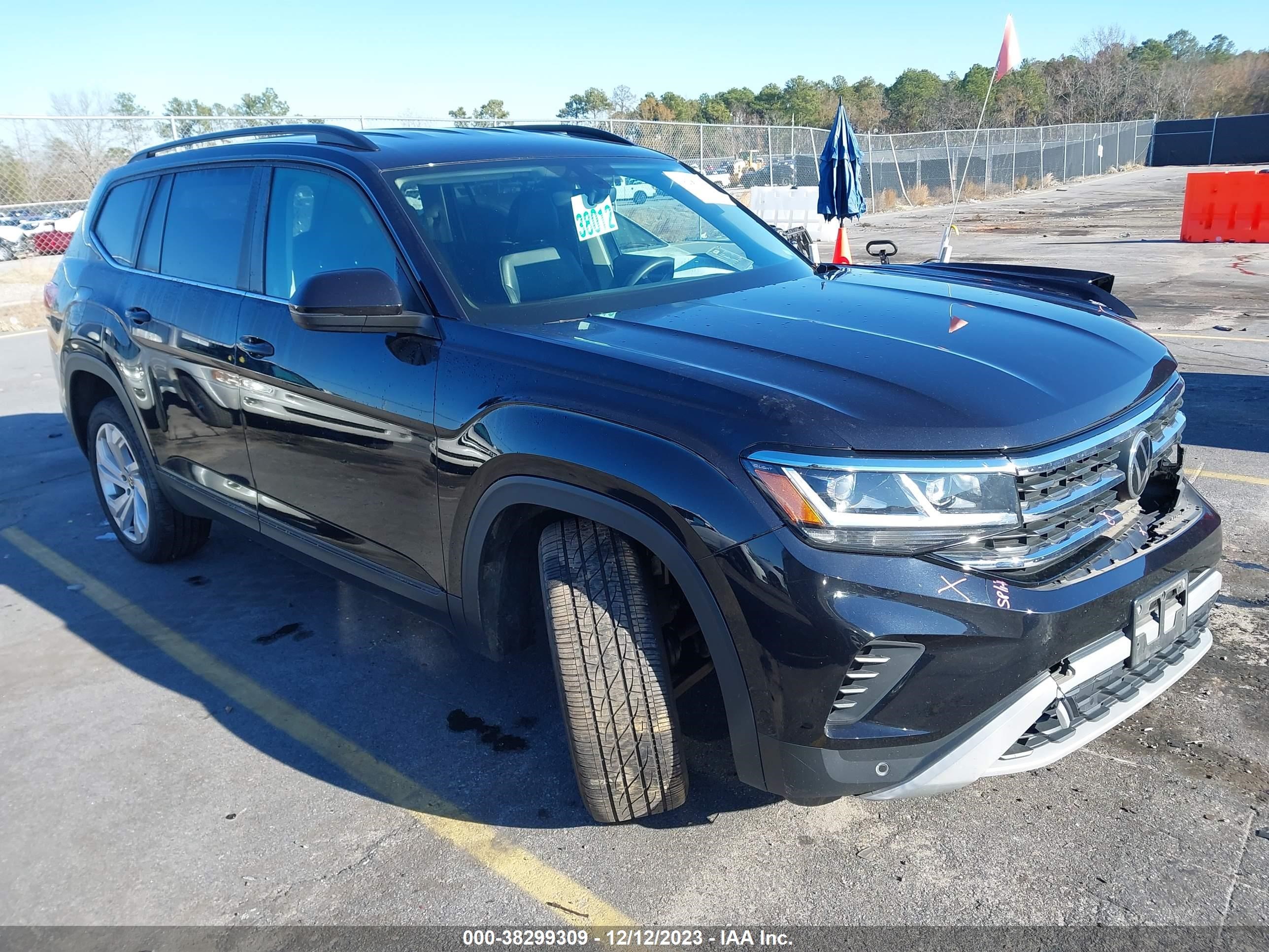 VOLKSWAGEN ATLAS 2021 1v2hr2ca5ml540861