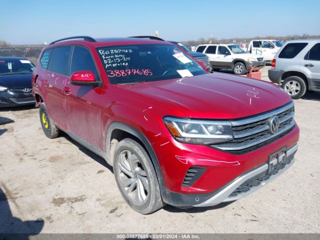 VOLKSWAGEN ATLAS 2021 1v2jr2ca6mc502346