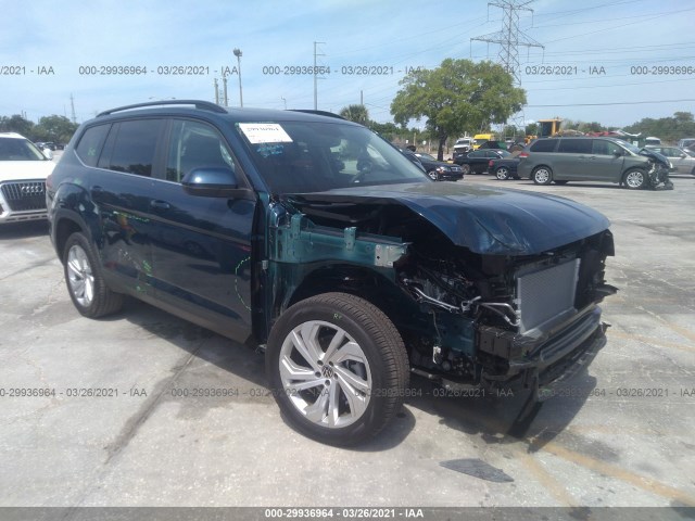 VOLKSWAGEN ATLAS 2021 1v2jr2ca8mc527605